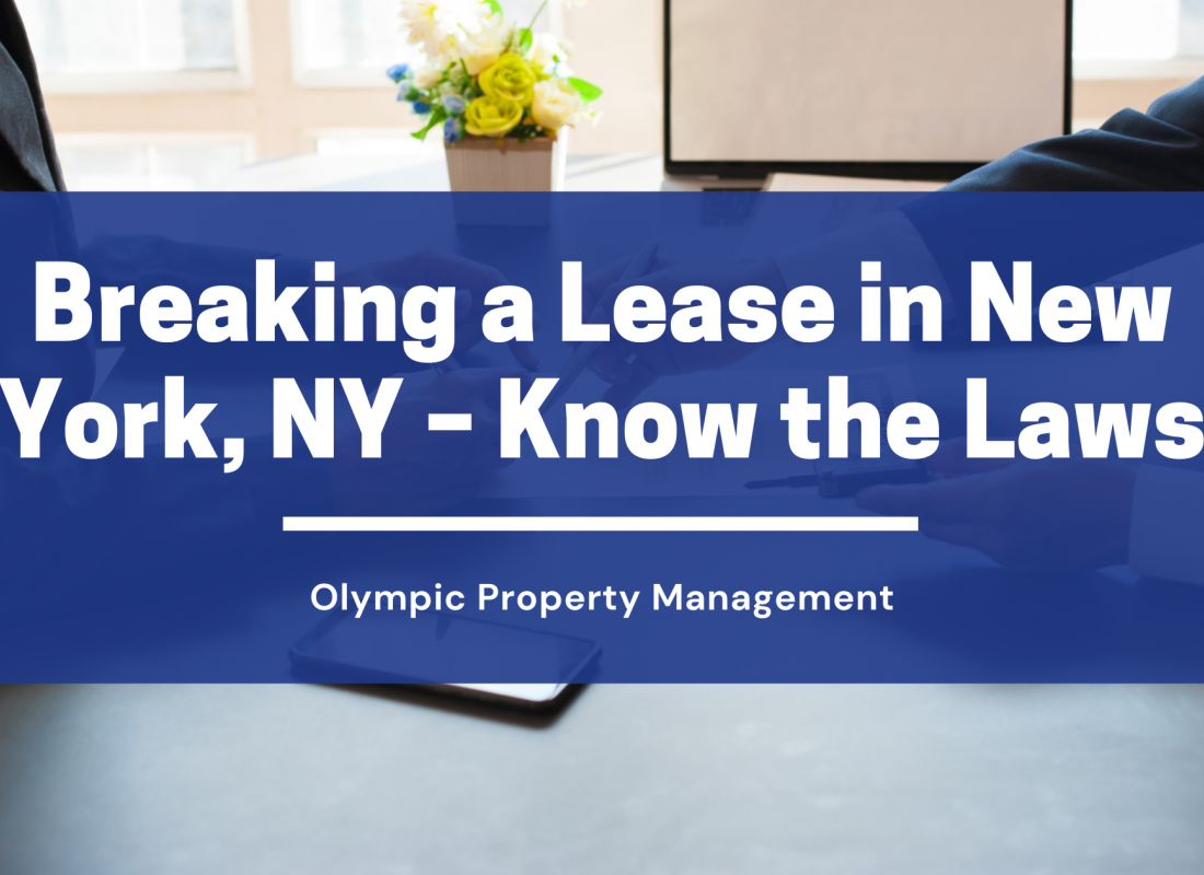 Breaking a Lease in New York, NY - Know the Laws